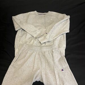 Champion Heather Gray Tracksuit